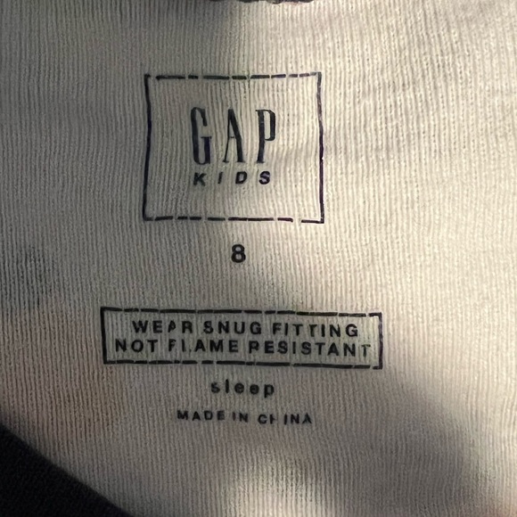 Gap cotton pajamas used boys camo - Picture 2 of 2